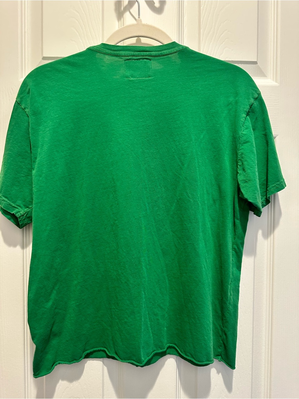 Original Retro Brand Green Short Sleeve Tee with Blue and Orange '73 Graphic - Picture 6 of 6